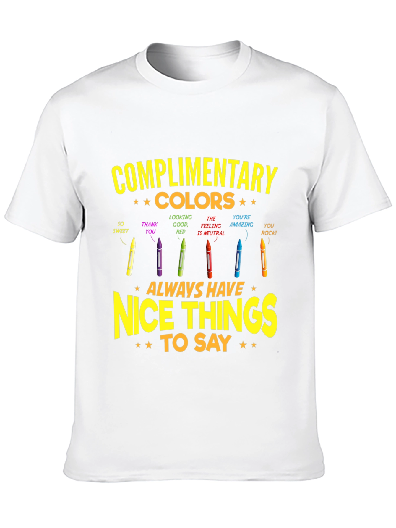Complimentary Colors Graphic T-Shirt