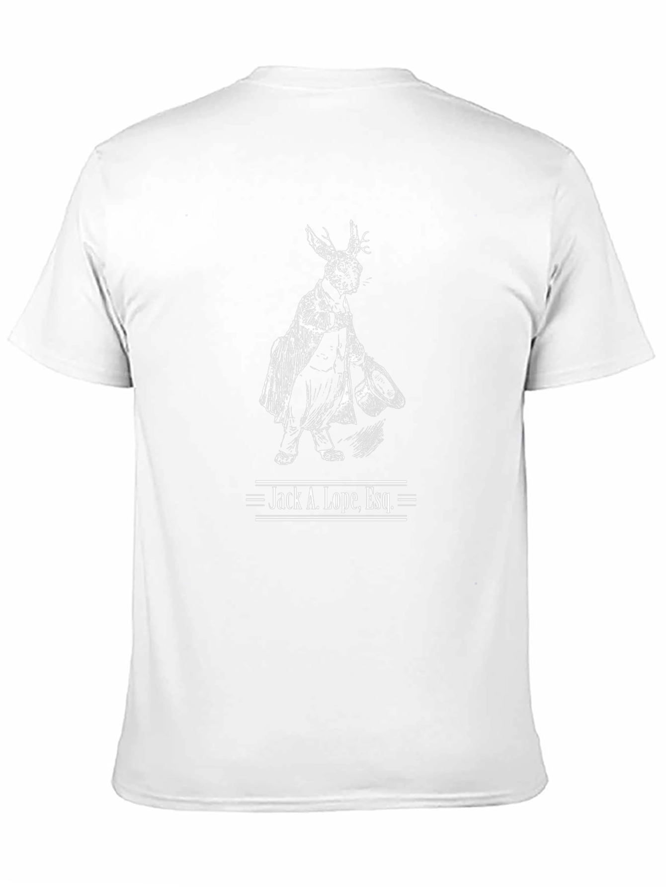 Jackalope Esq. Black Graphic Tee