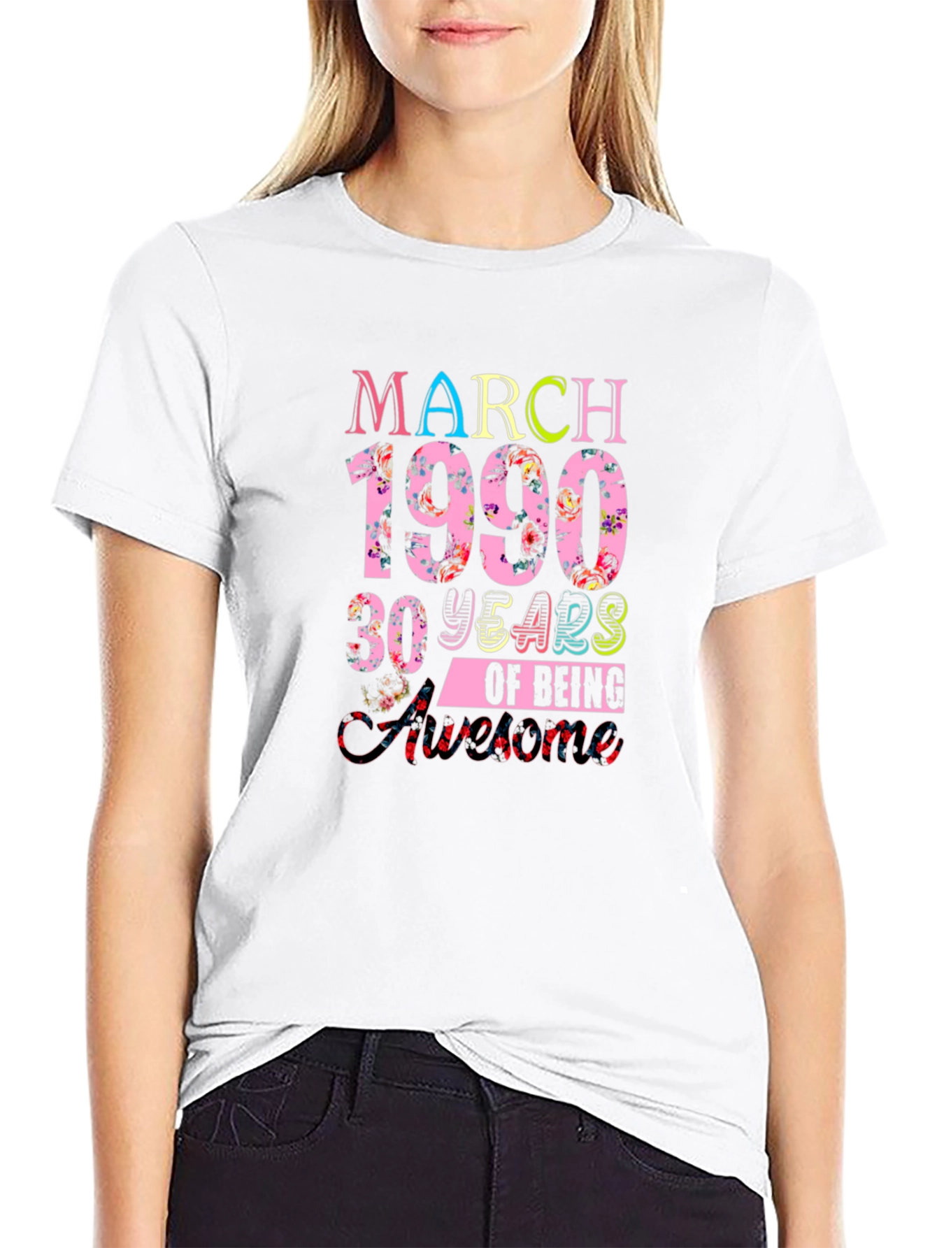 March 1990 30 Years of Being Awesome T-Shirt