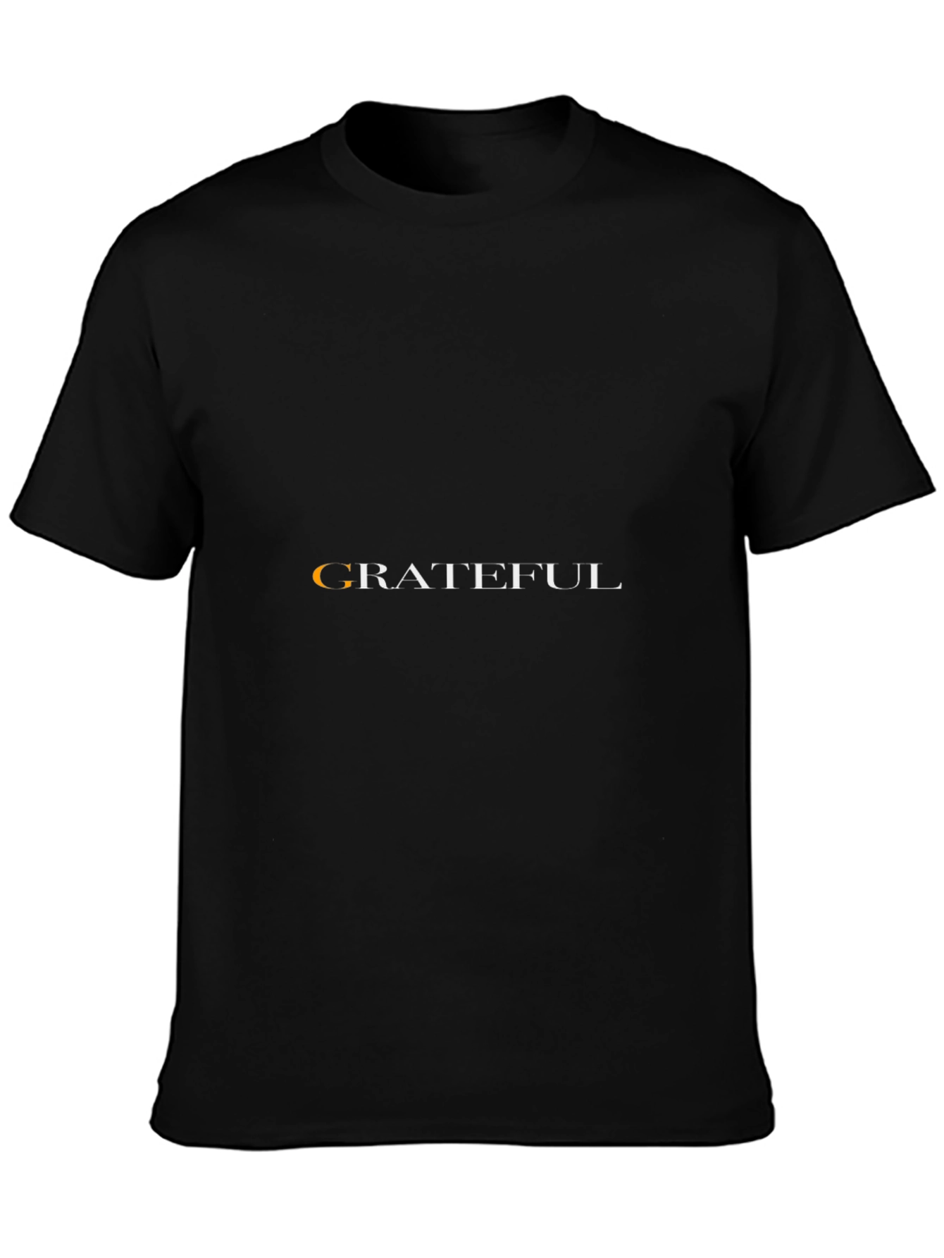 Grateful T-Shirt - Stylish and Comfortable Black Tee