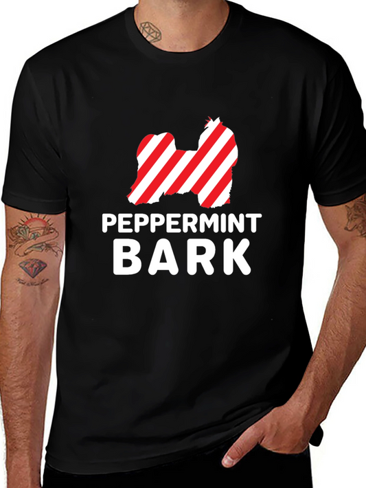 Peppermint Bark Dog Graphic Tee
