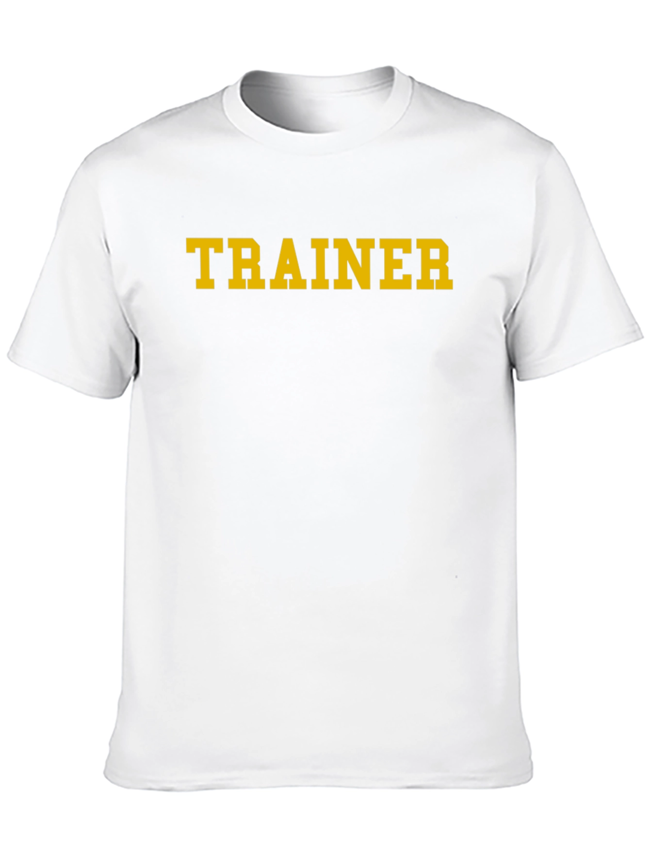 Trainer Graphic Tee - Black Cotton T-Shirt