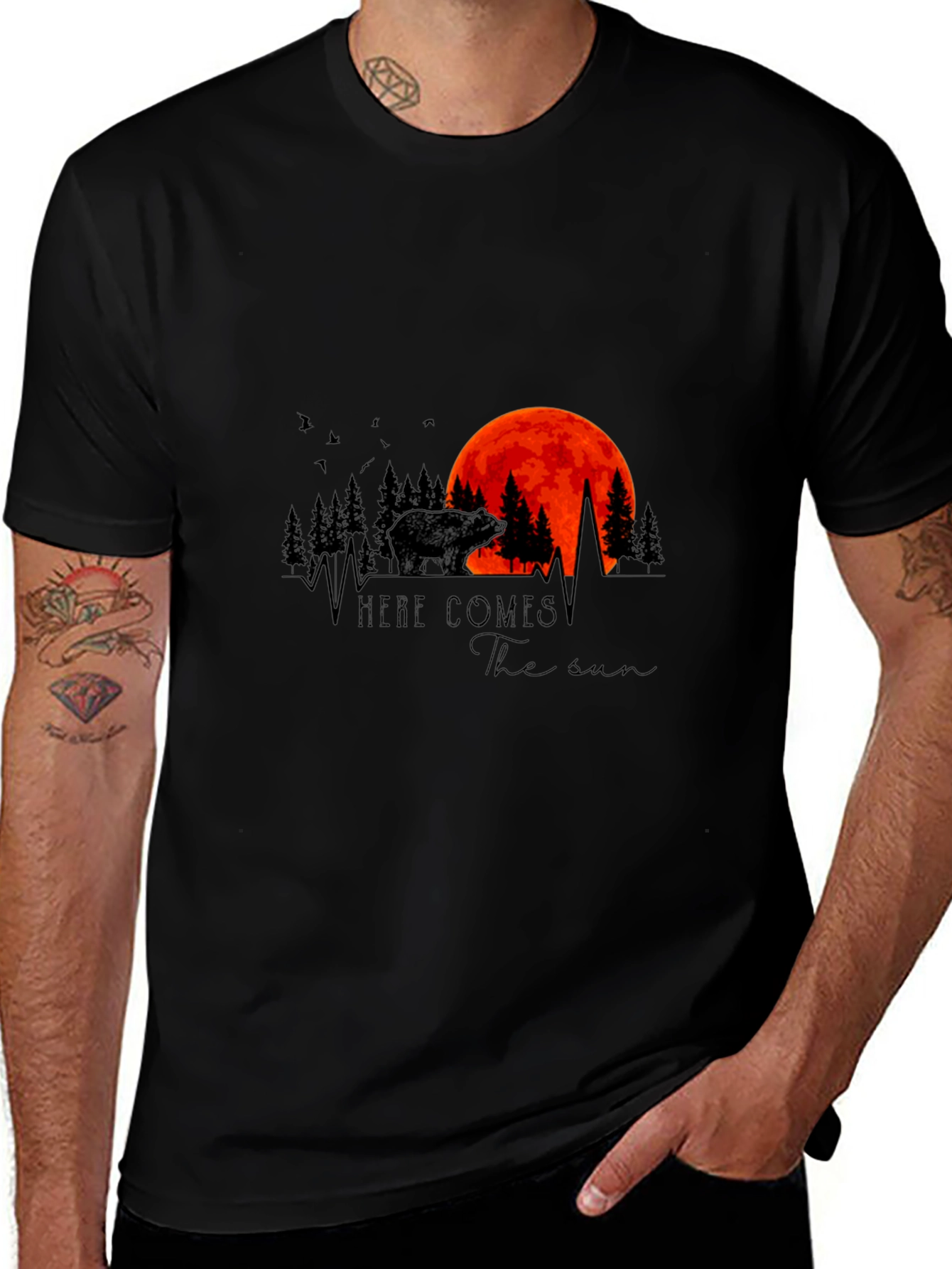 Nature Bear Graphic Tee