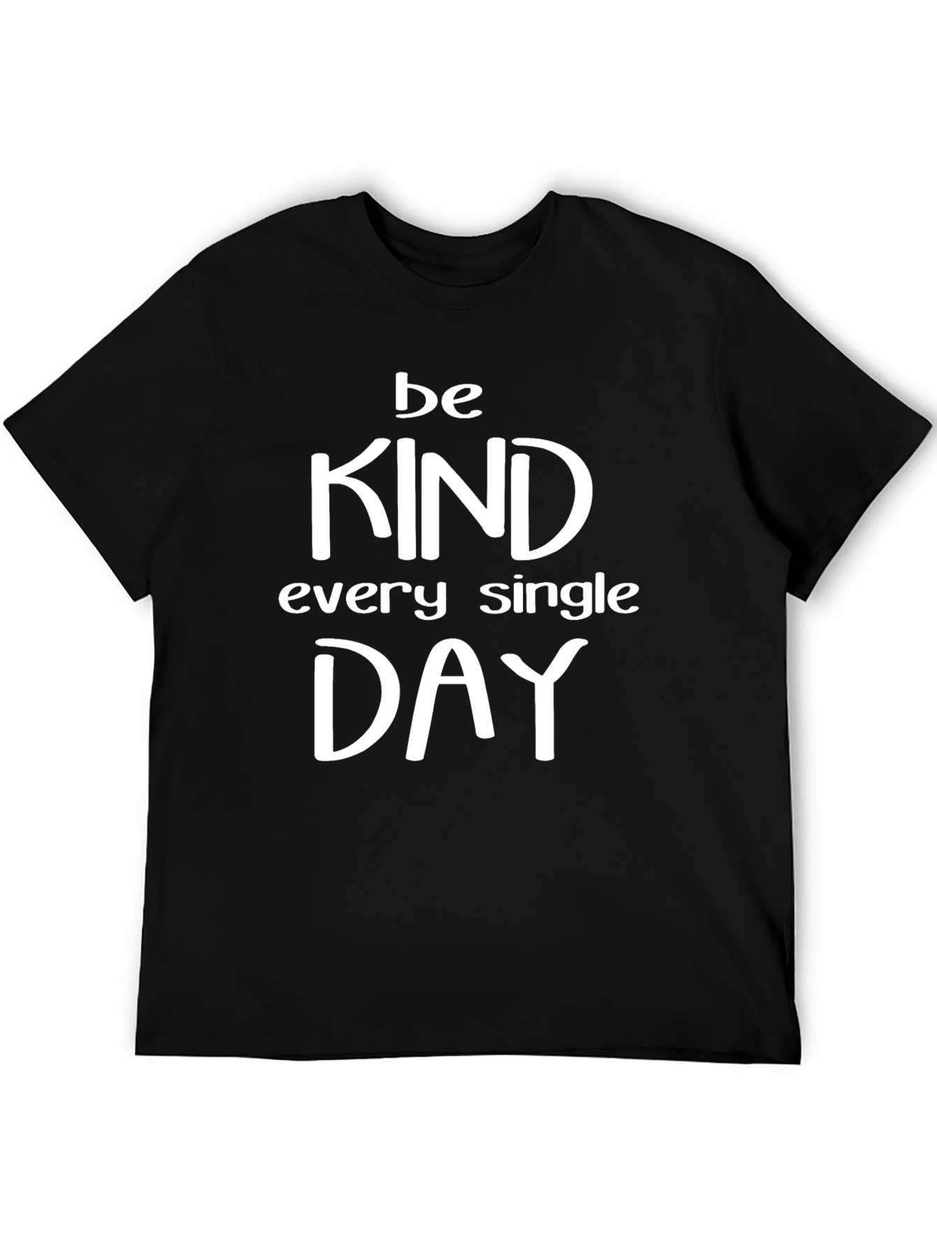 Be Kind Everyday Black T-Shirt