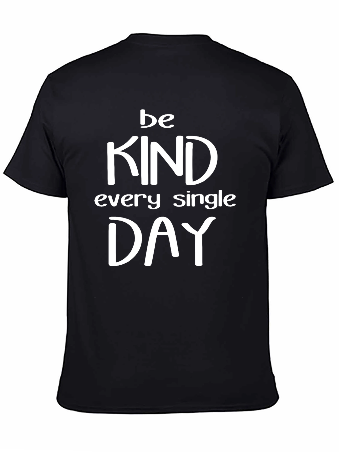 Be Kind Everyday Black T-Shirt