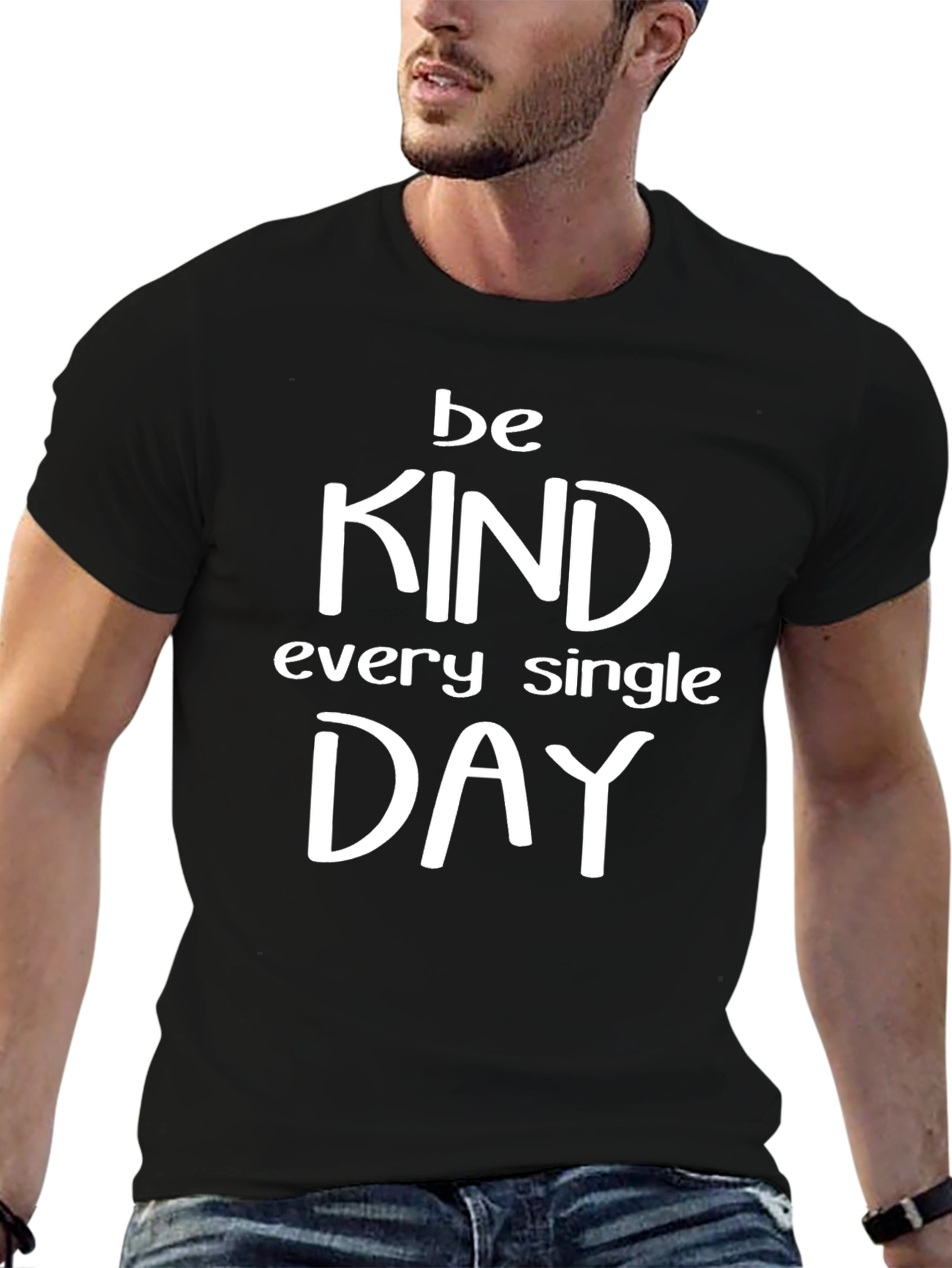 Be Kind Everyday Black T-Shirt
