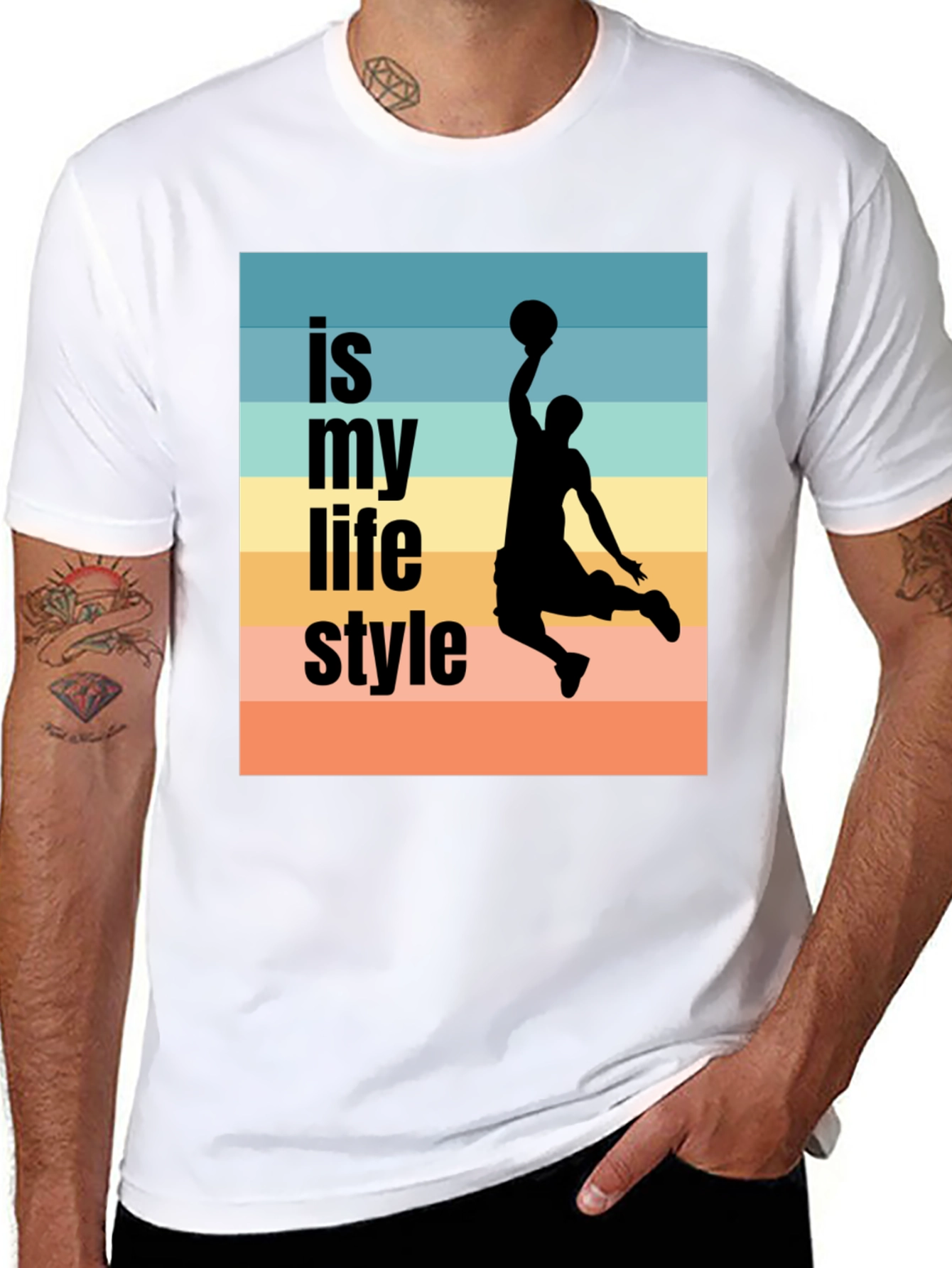 Basketball Lifestyle Tee