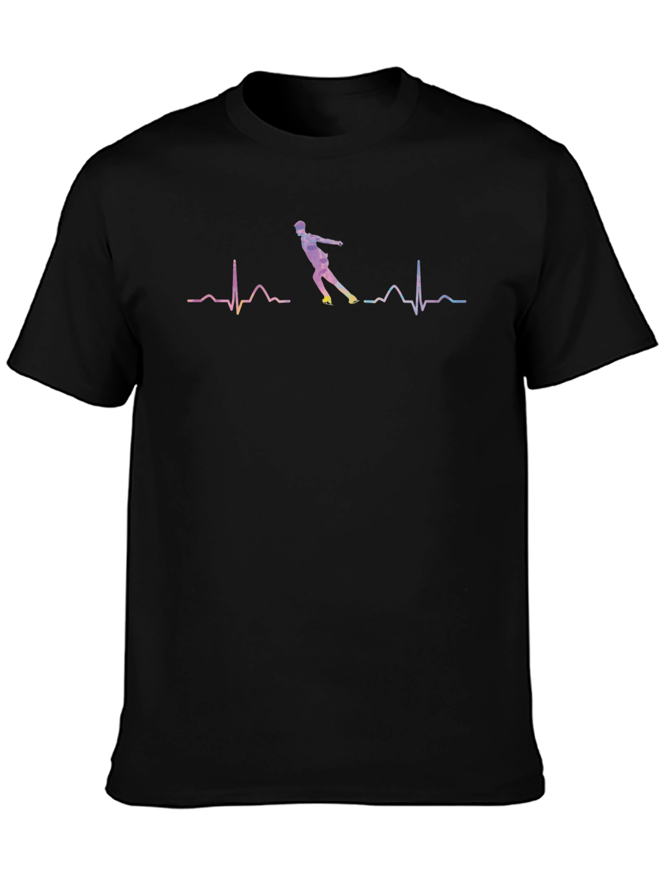 Skating Heartbeat Tee - Stylish Comfort