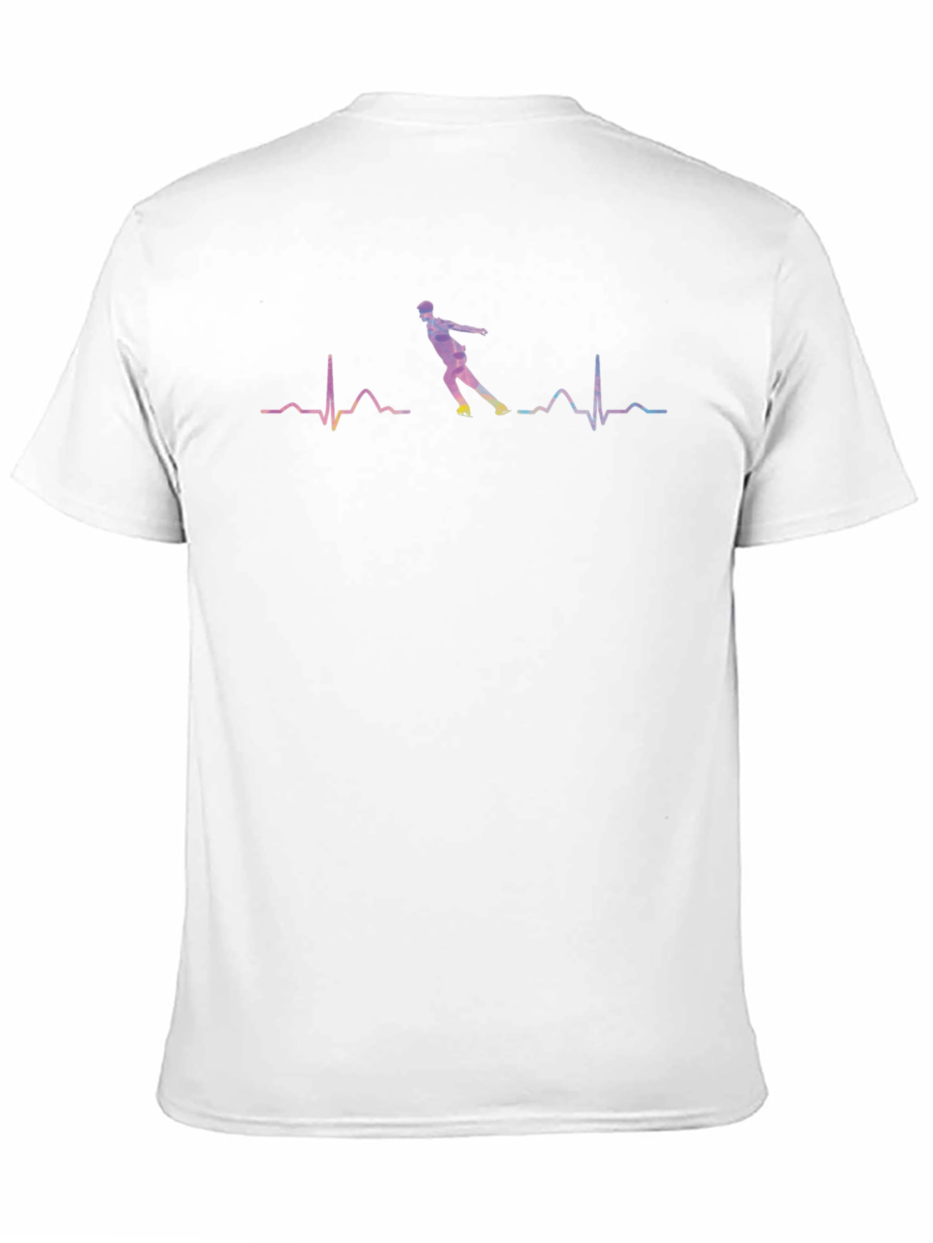 Skating Heartbeat Tee - Stylish Comfort