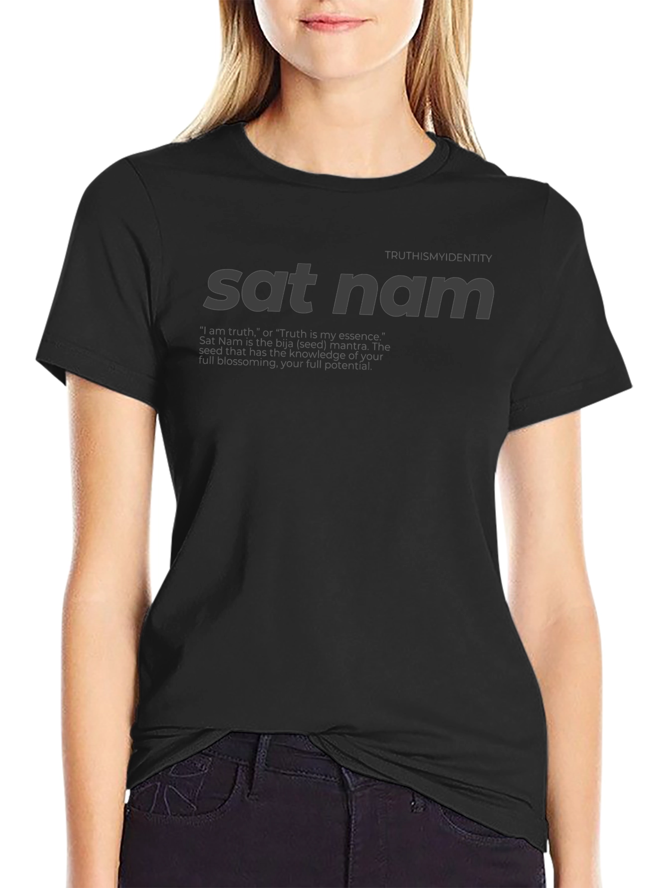 Sat Nam T-Shirt - Truth is My Identity