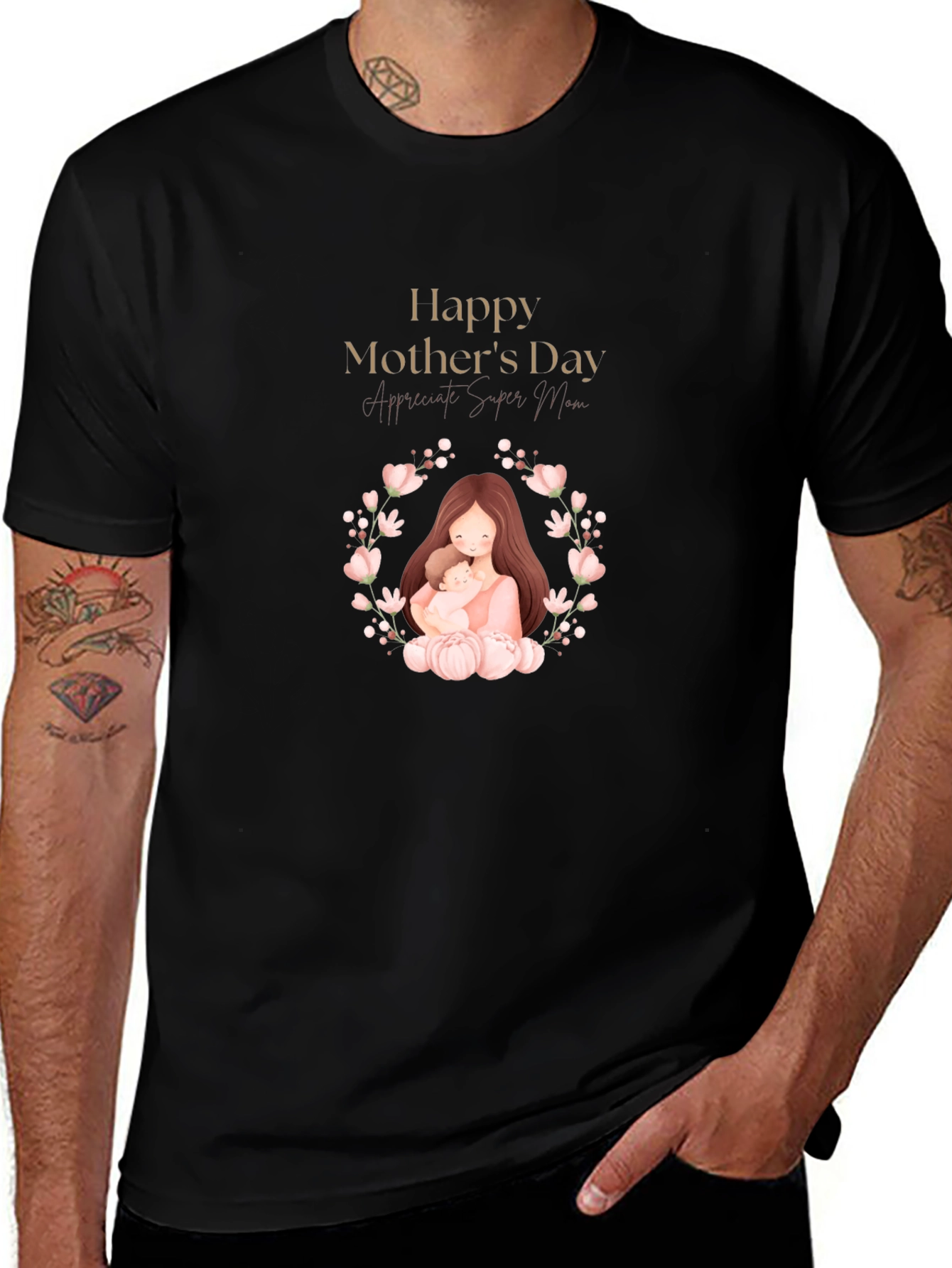 Happy Mothers Day Graphic T-Shirt