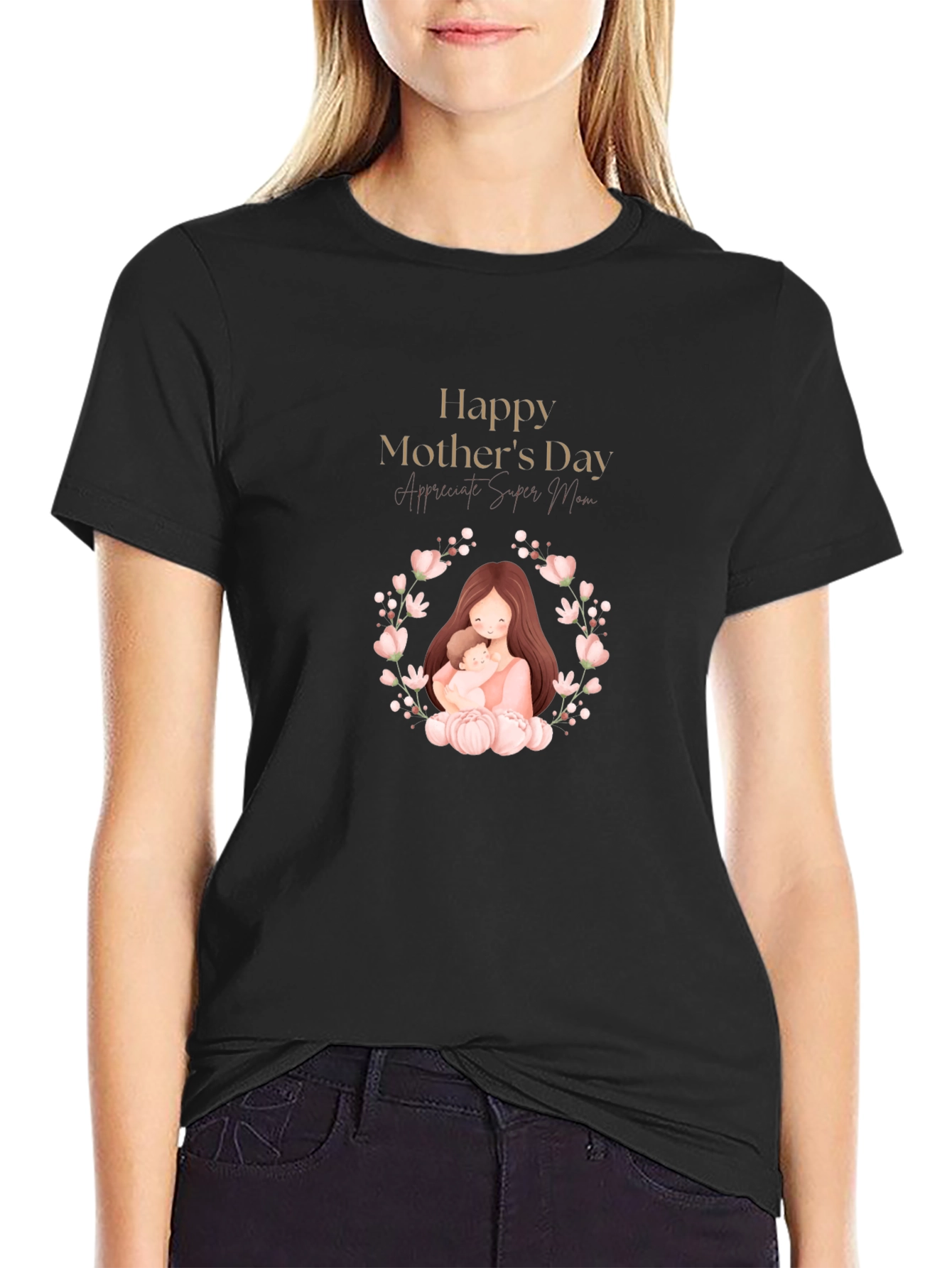 Happy Mothers Day Graphic T-Shirt