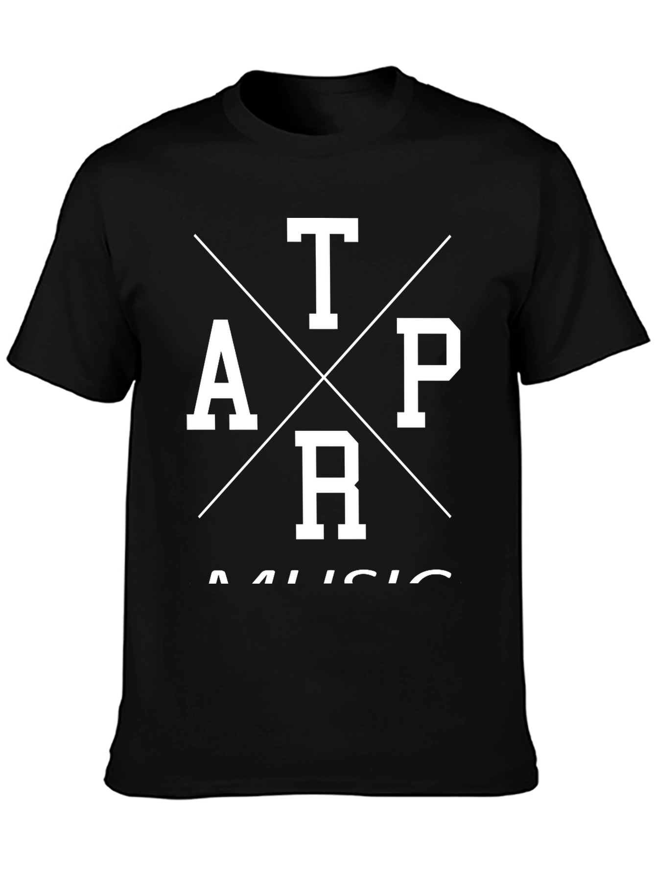 TAPR Music Graphic Tee - Mens Black T-Shirt