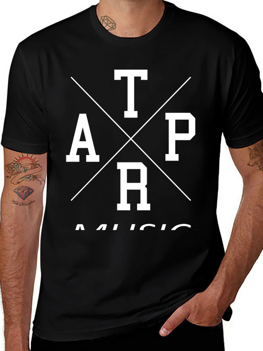 TAPR Music Graphic Tee - Mens Black T-Shirt