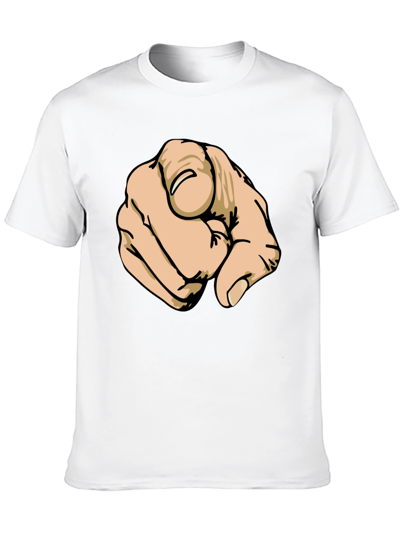 Pointing Finger Graphic T-Shirt - You!