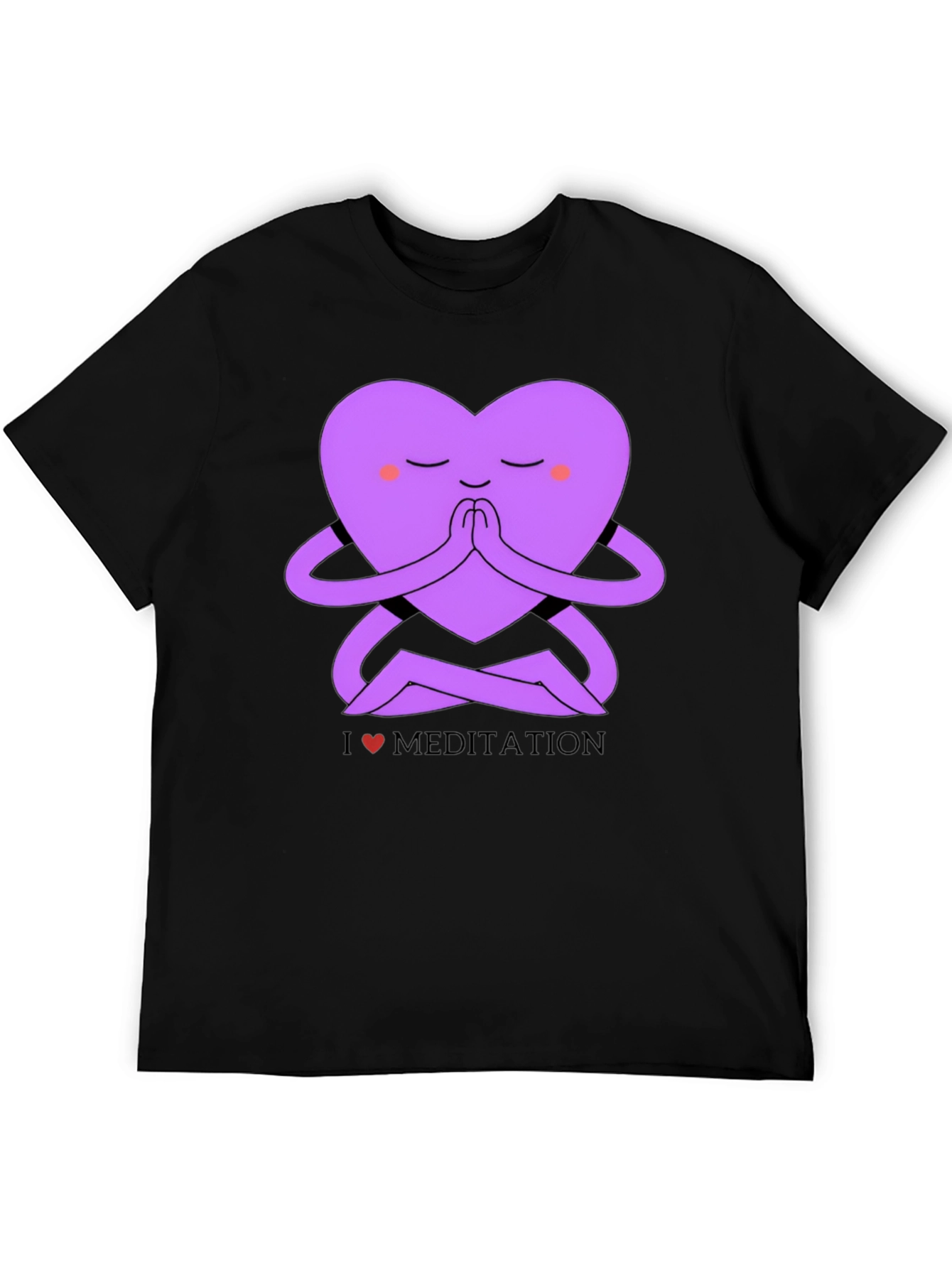I Love Meditation Graphic T-Shirt