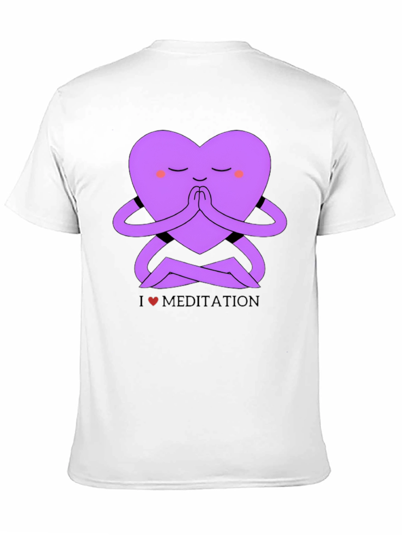 I Love Meditation Graphic T-Shirt