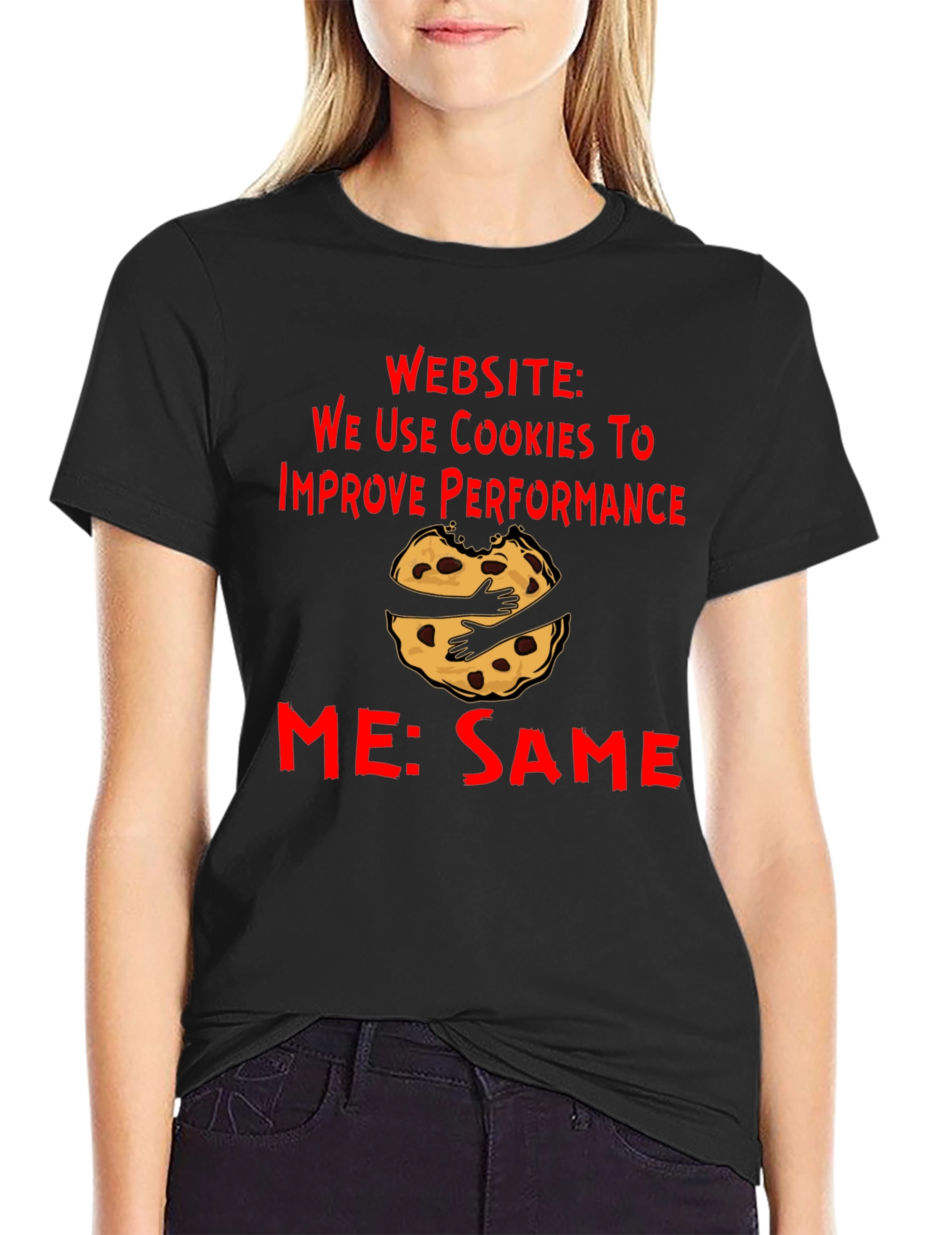 Cookie Lover T-Shirt - Funny Graphic Tee