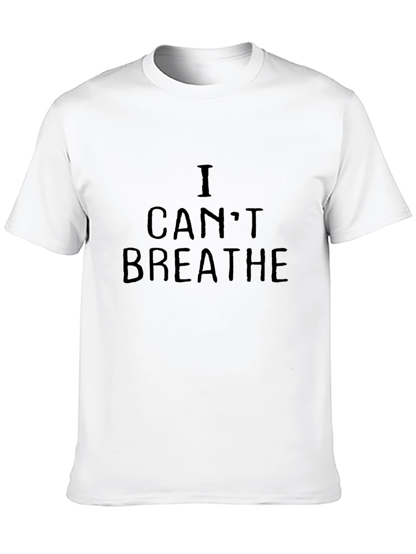 I Cant Breathe T-Shirt - Mens Black Tee