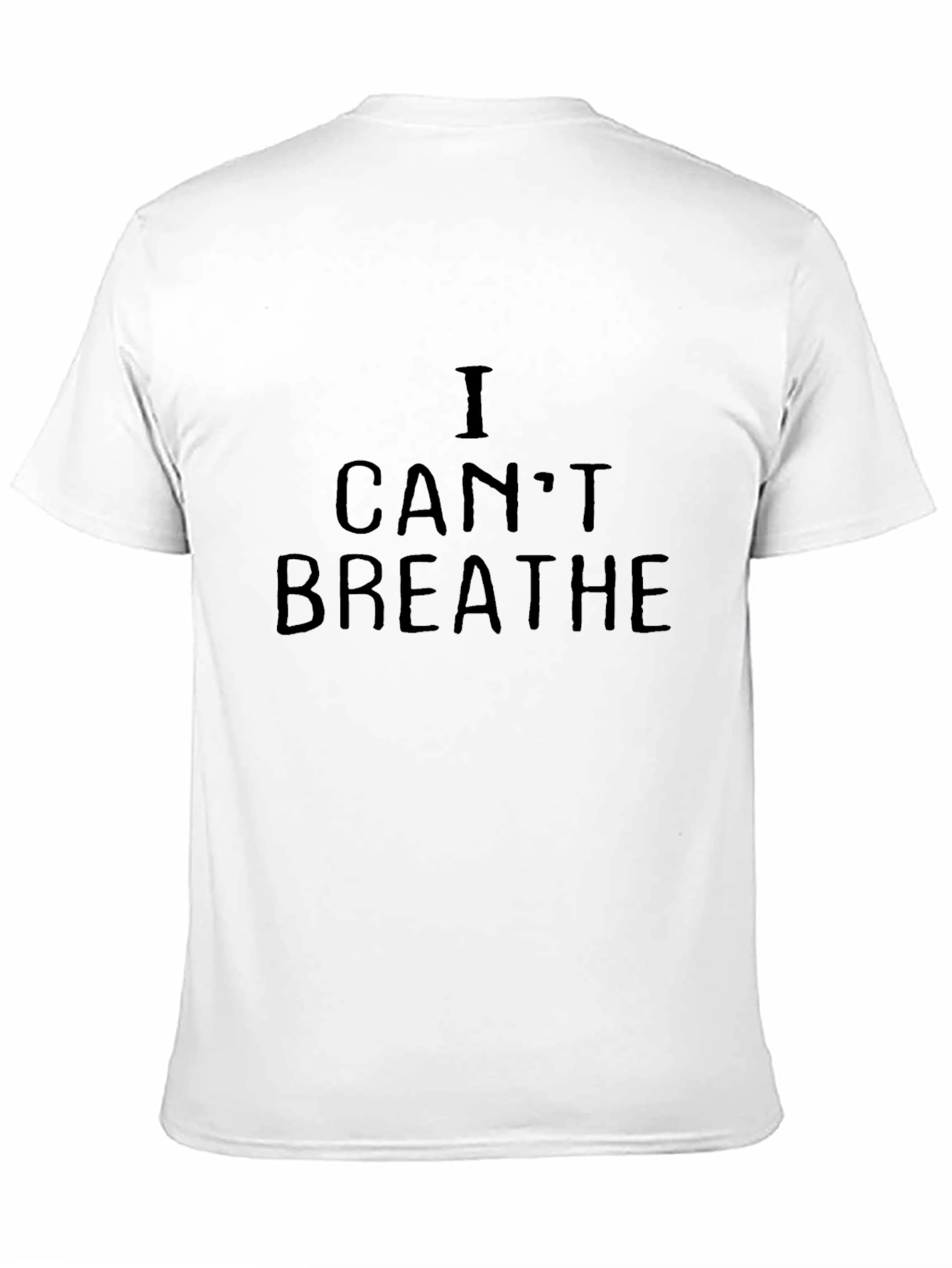 I Cant Breathe T-Shirt - Mens Black Tee