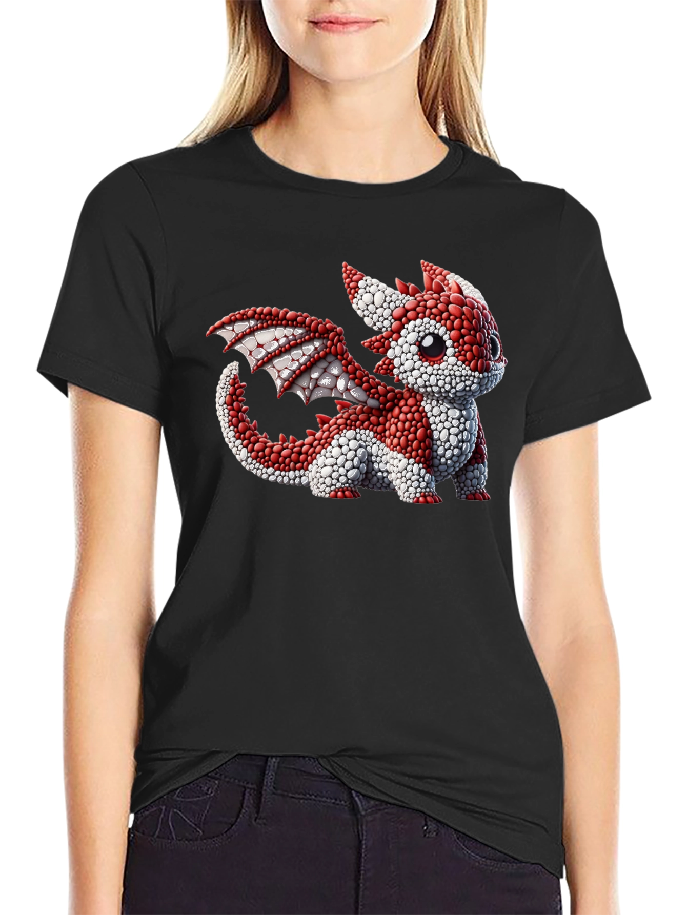 Dragon Graphic Black T-Shirt
