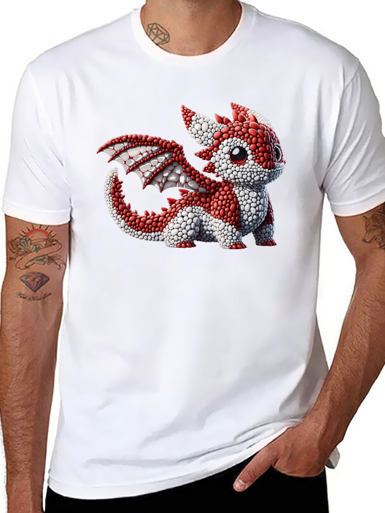 Dragon Graphic Black T-Shirt