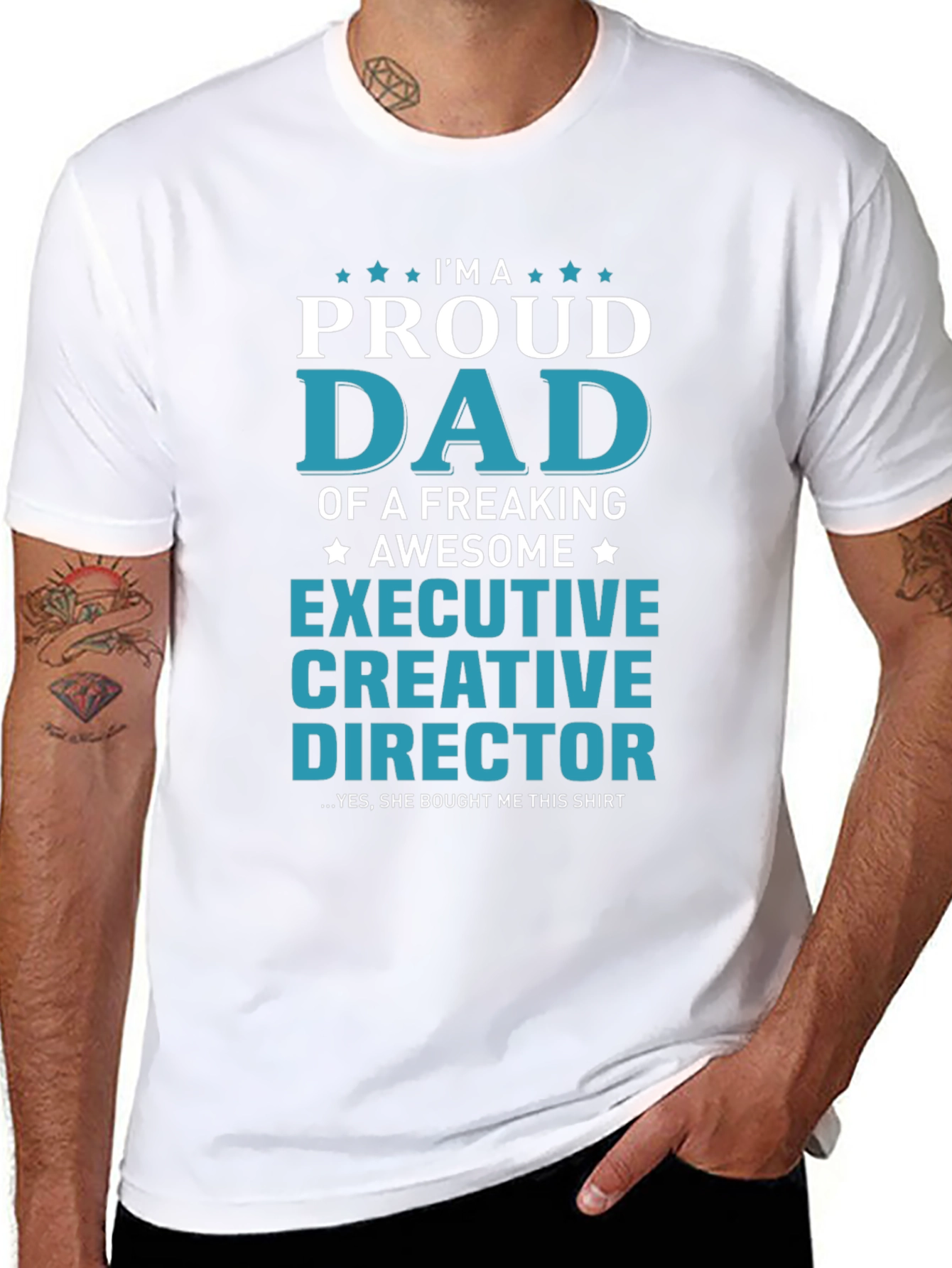 Proud Dad Executive Creative Director T-Shirt